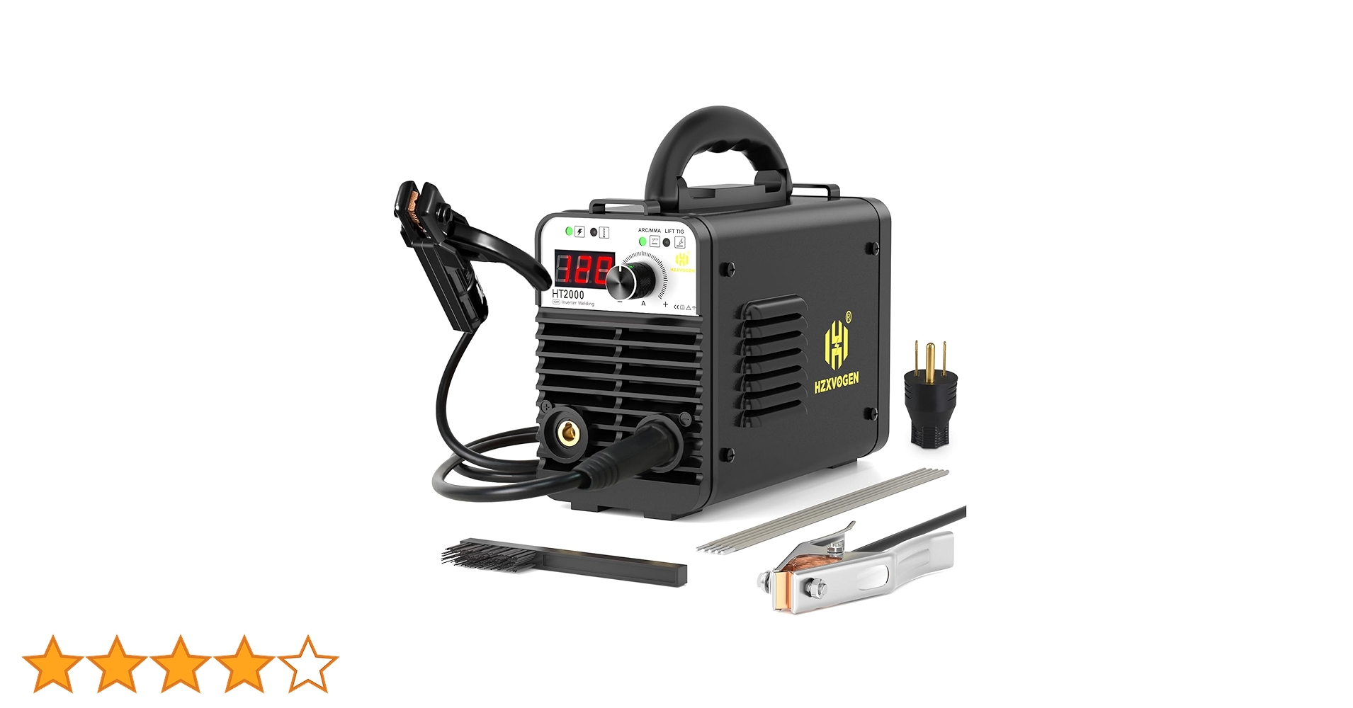 Amazon | H HZXVOGEN 溶接機 アーク溶接 110V/220V 120A 被覆